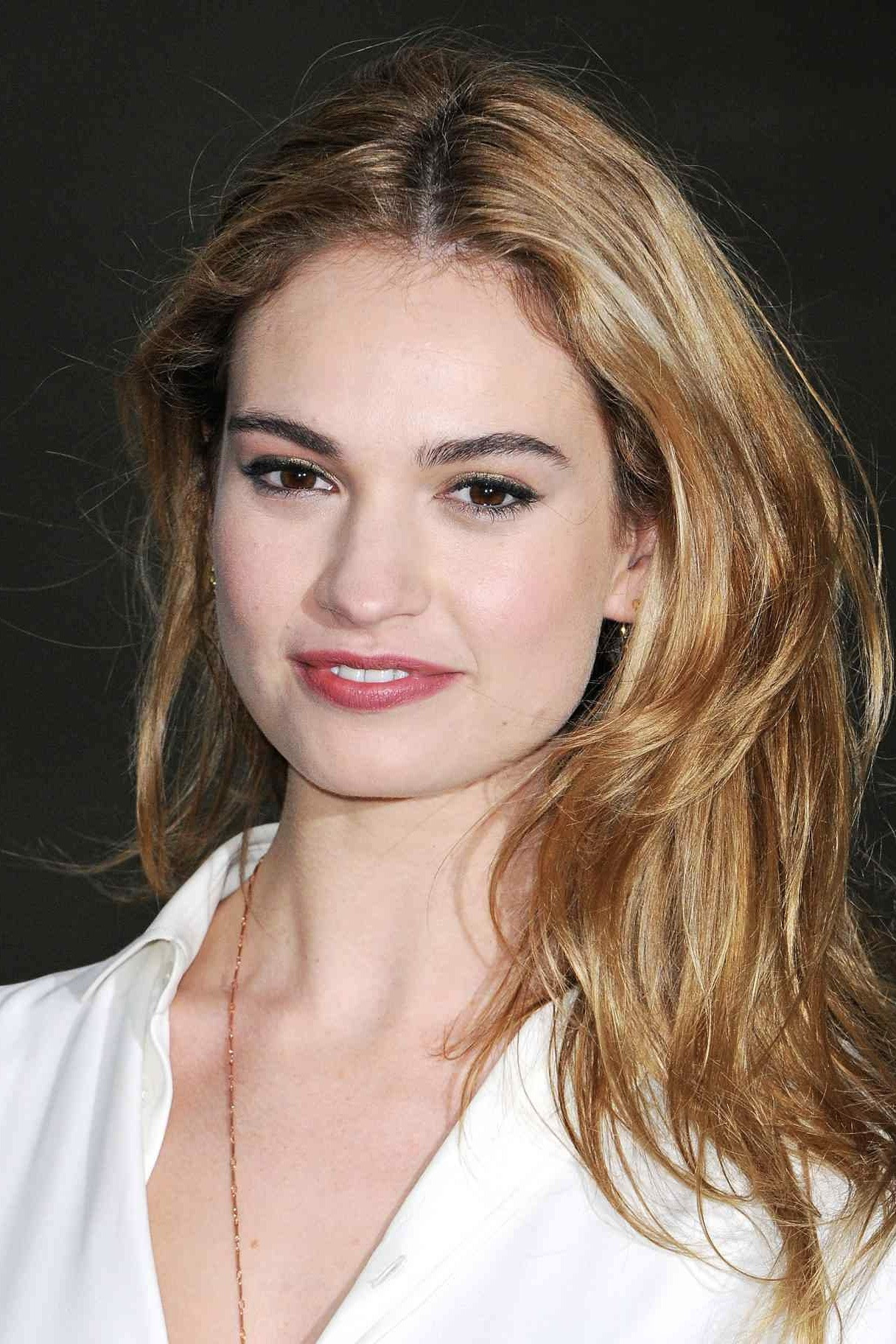 Lily James - headshot