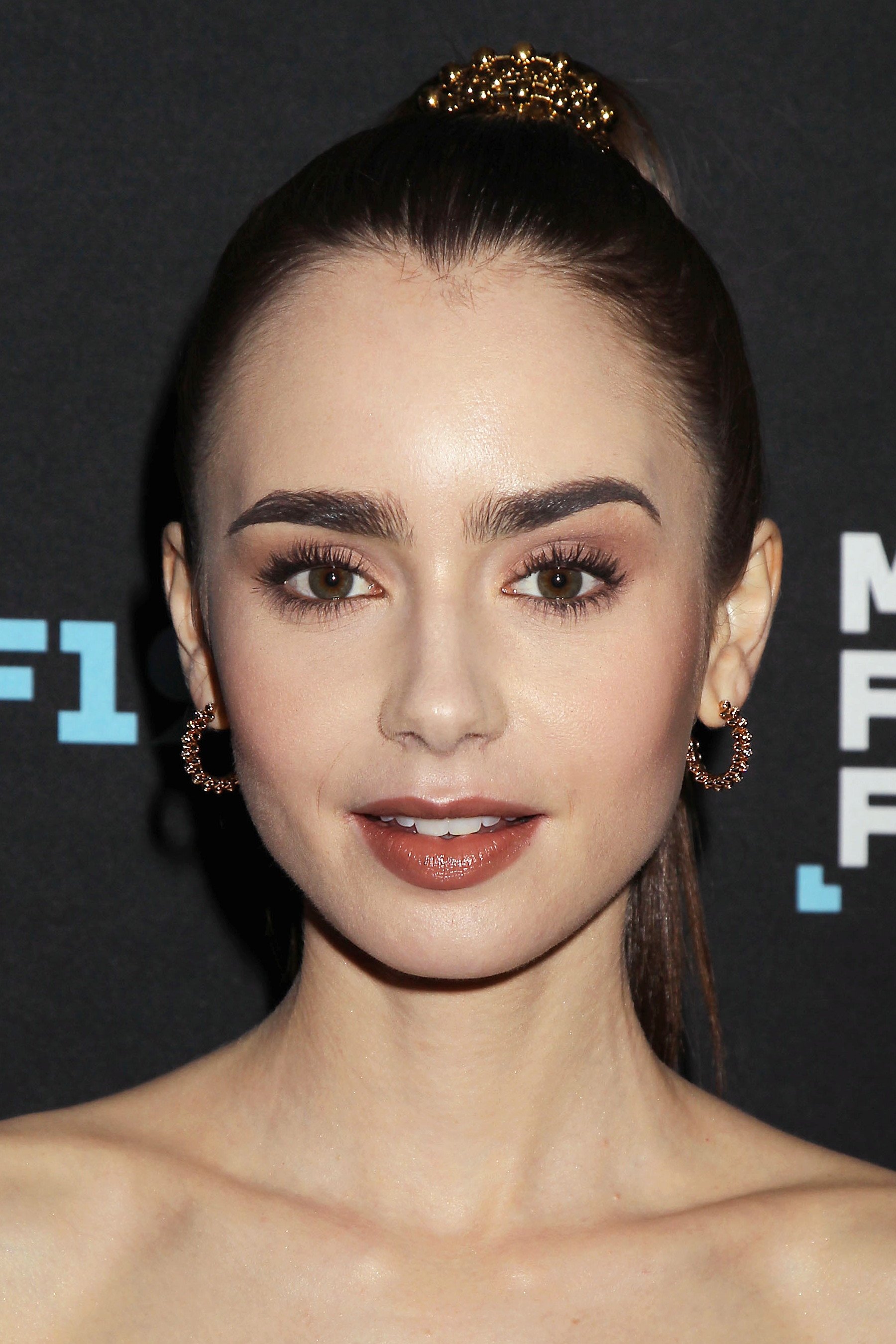 Lily Collins - headshot