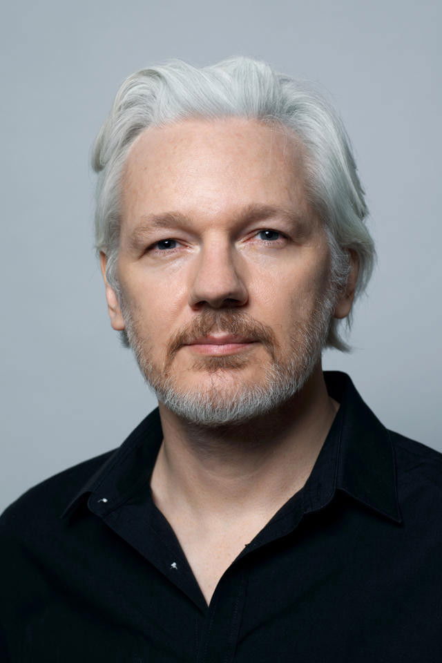 Julian Assange - headshot